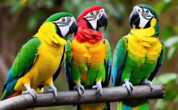 Macaw Parrot Price up in India